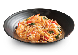 Pasta Shrimp Rose