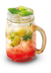 apple berry mocktail